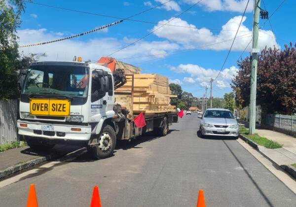 Timber haulage Geelong
