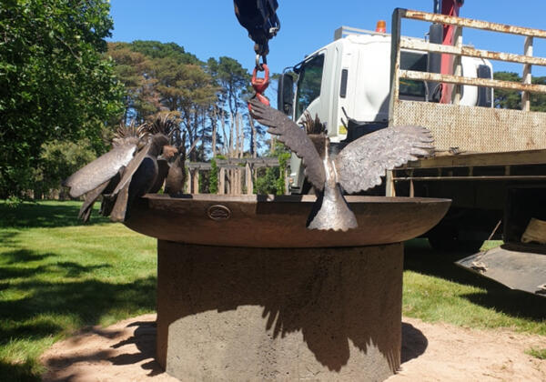 Crane truck, Geelong