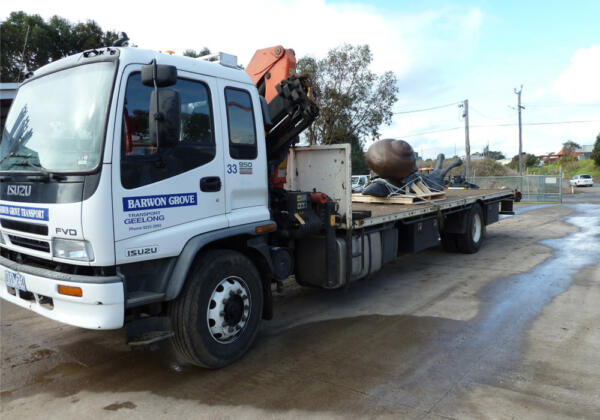 Heavy haulage truck Geelong