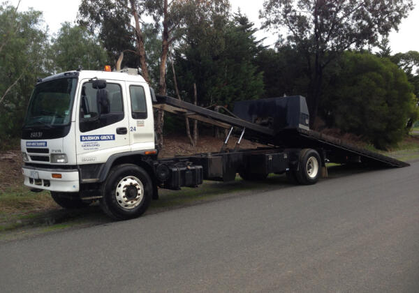 Geelong tilt tray truck transport